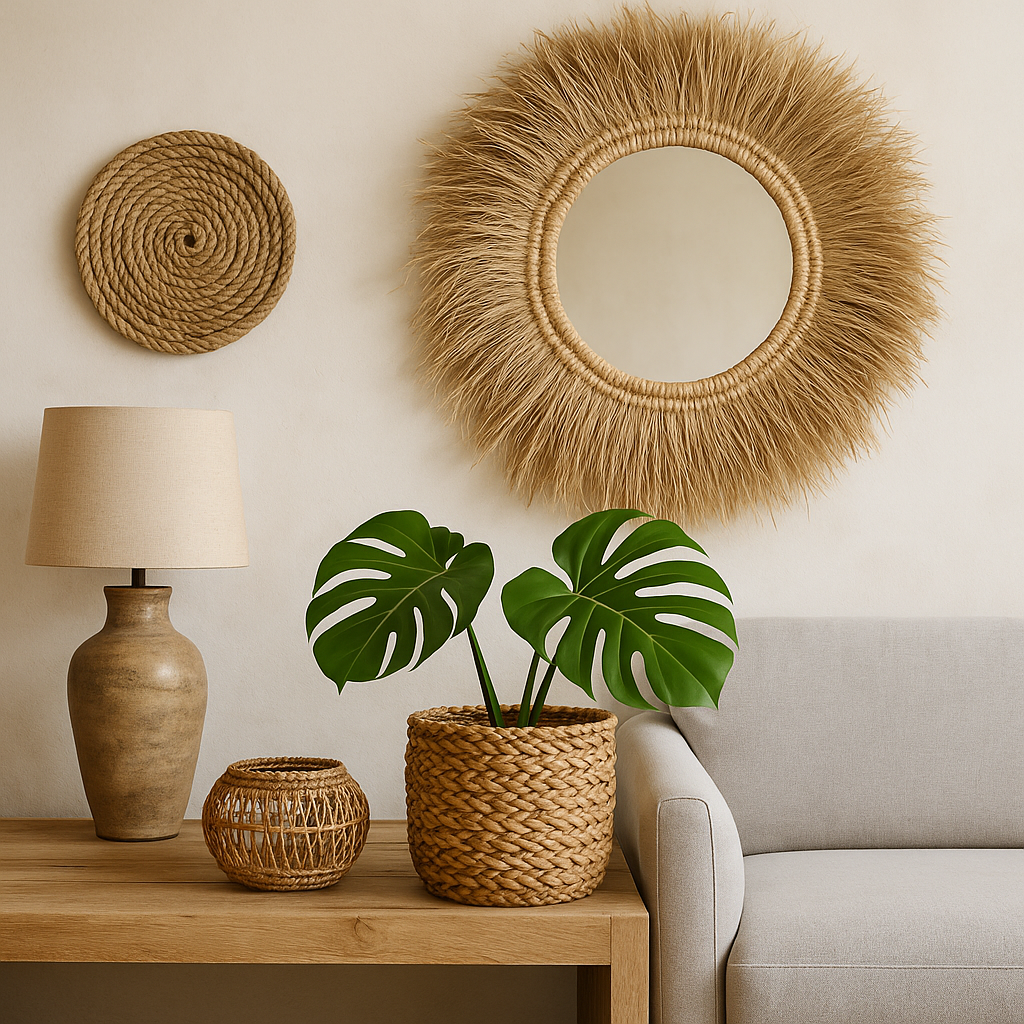 Eco-Friendly & Natural Material Décor