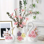 Retro 2-piece table lamp set with 3-way dimmable lighting, oatmeal/white fabric shades and black metal bases. Ideal for living rooms, bedrooms, offices and study areas.