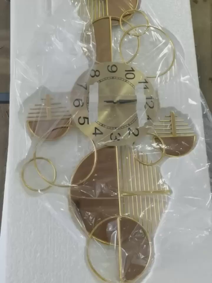 modern wall clock for dining room living room kitchen 